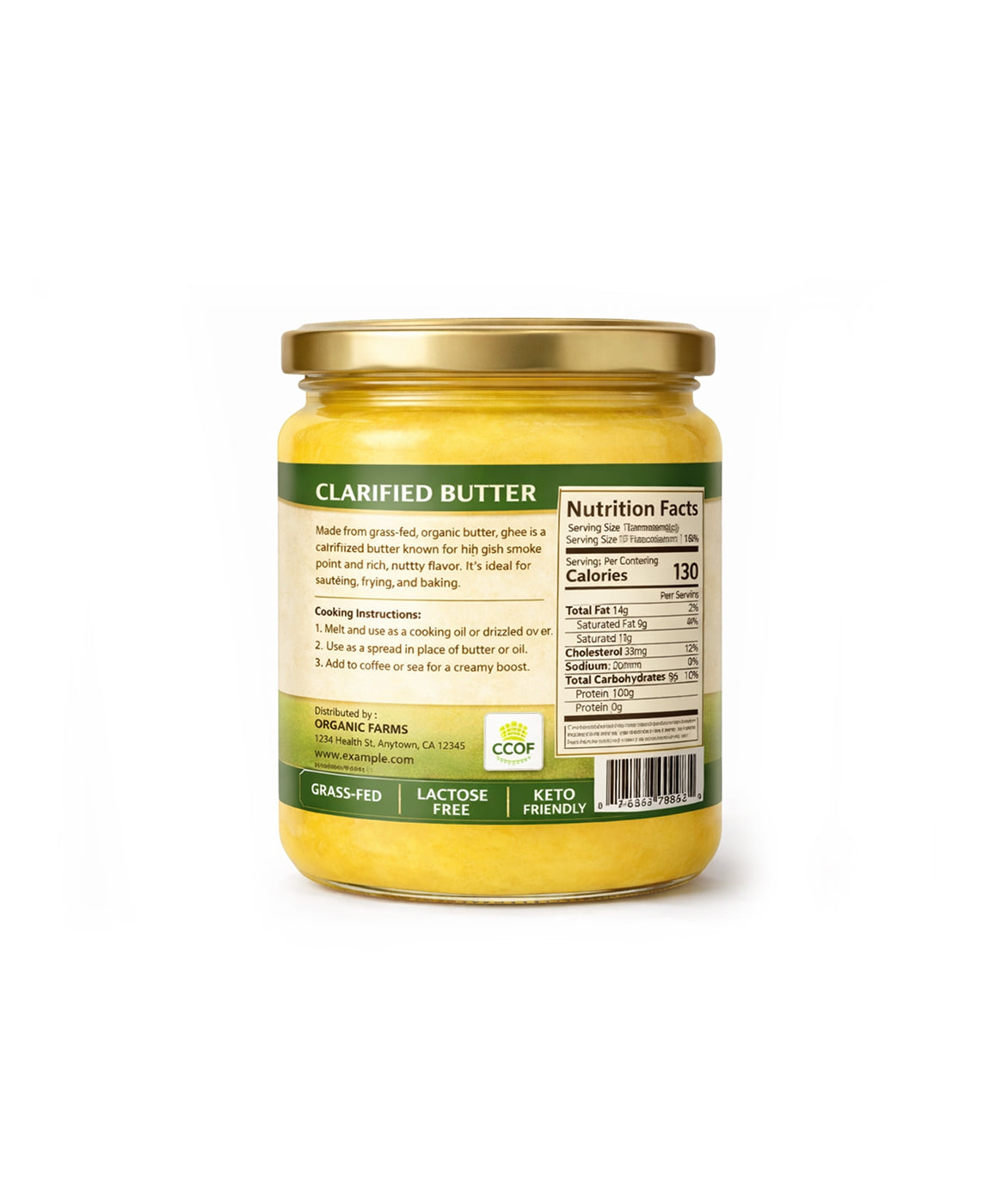 Organic Premium Butter